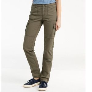💙NEW L.L. Bean Navy Women's Stretch Cargo Pant